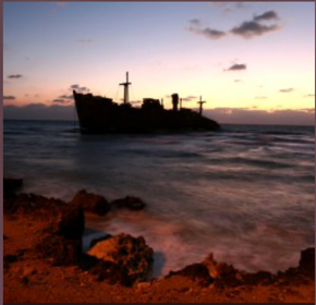 کیش : ماسه ، دریا ، افتاب